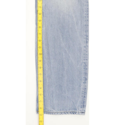 G-Star 3301 Men Blue Straight Regular Jeans W36 L33