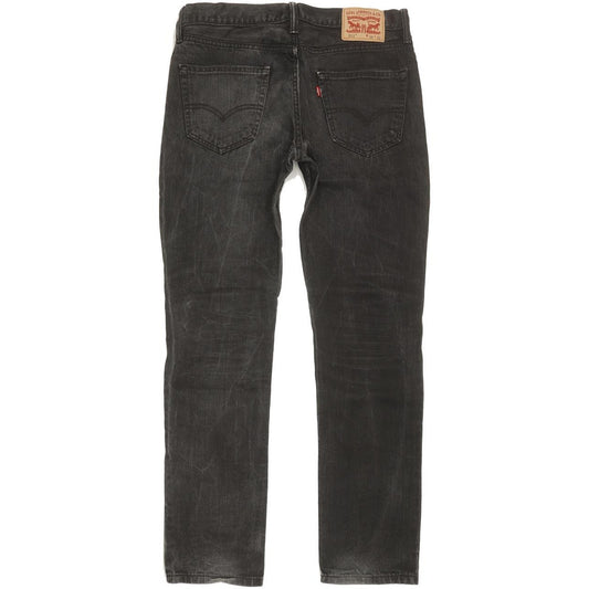 Levi's 511 Men Black Straight Slim Jeans W34 L32