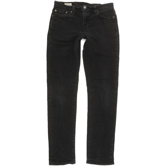 Levi's 511 Men Black Straight Slim Stretch Jeans W29 L31
