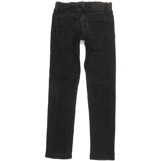 Levi's 511 Men Black Straight Slim Stretch Jeans W29 L31