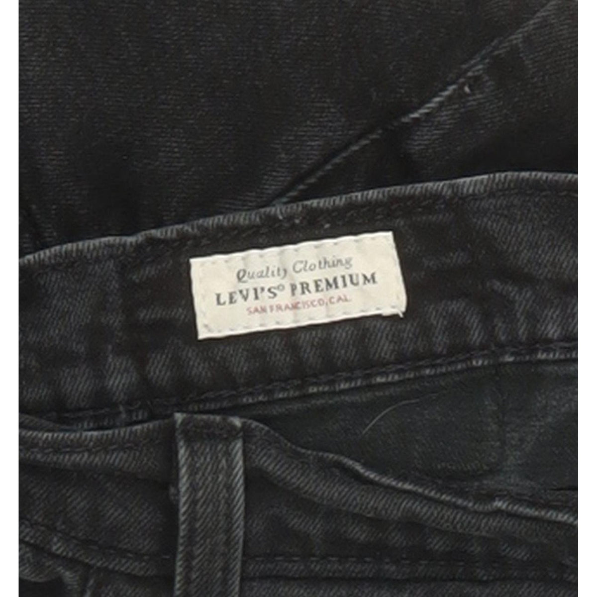 Levi's 511 Men Black Straight Slim Stretch Jeans W29 L31