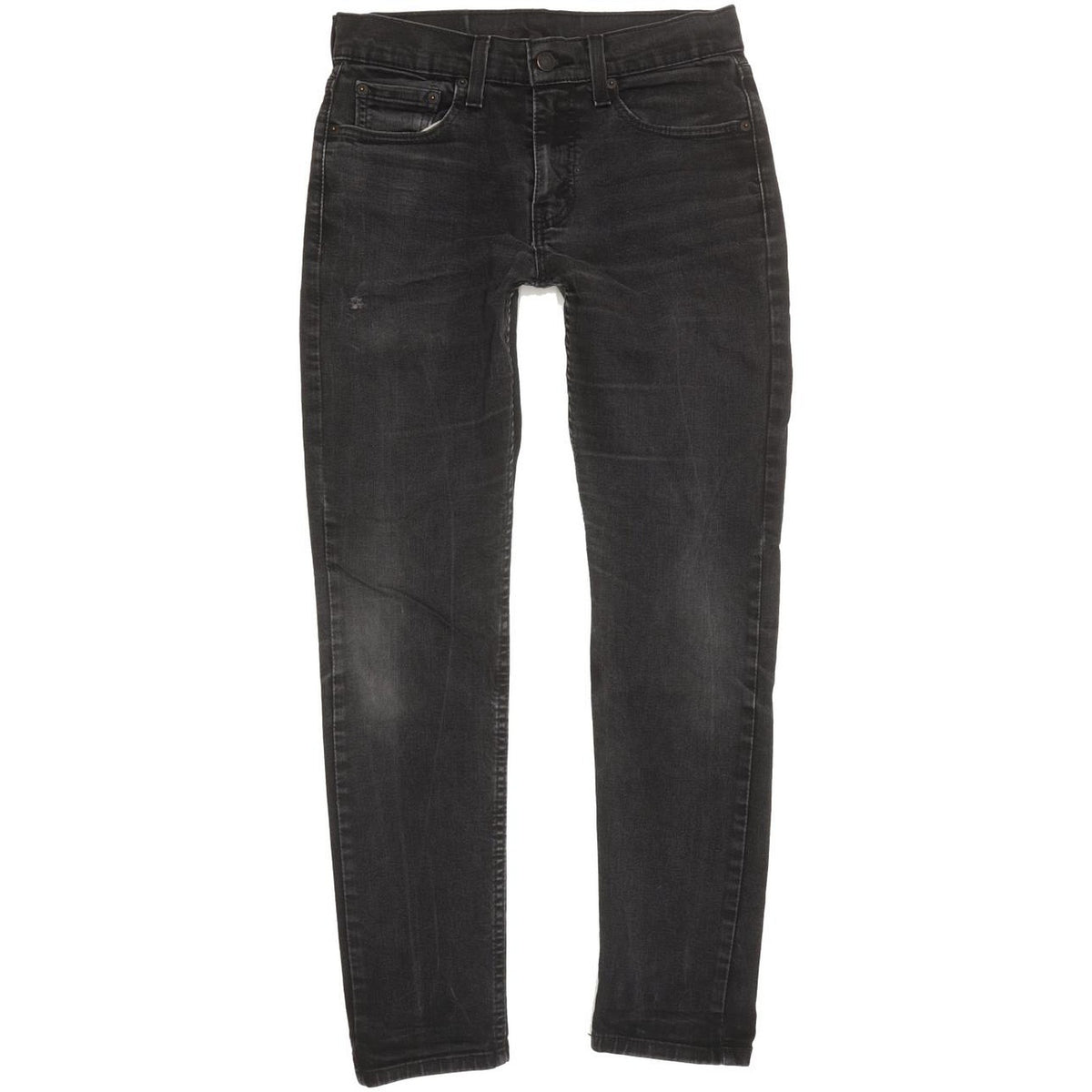 Levi's 512 Men Black Tapered Slim Stretch Jeans W29 L29