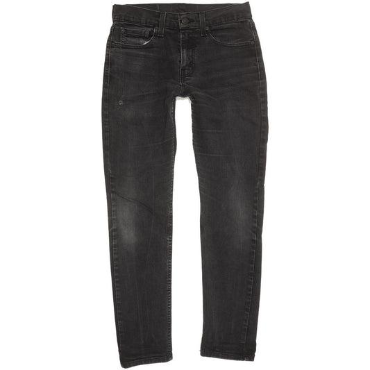 Levi's 512 Men Black Tapered Slim Stretch Jeans W29 L29