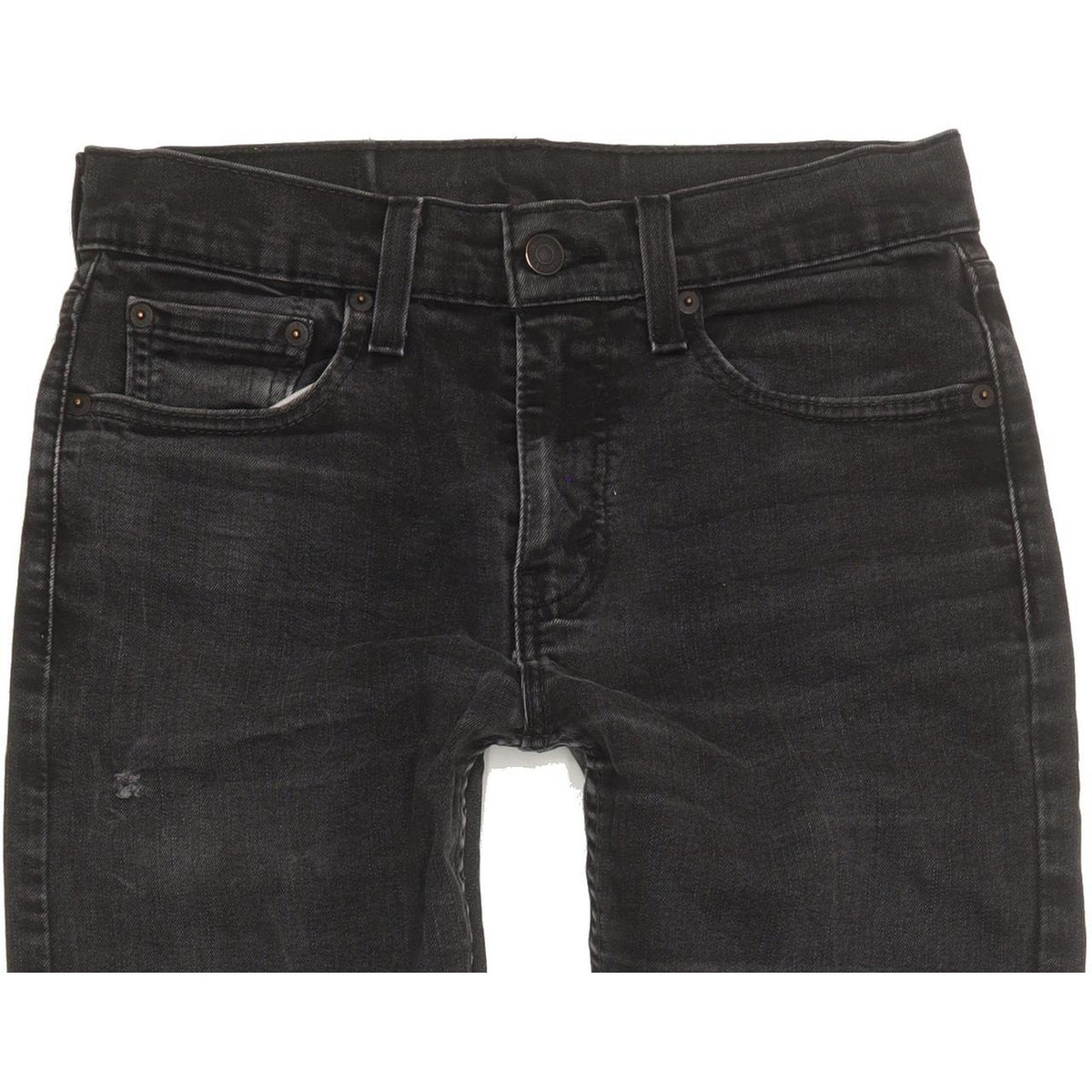 Levi's 512 Men Black Tapered Slim Stretch Jeans W29 L29