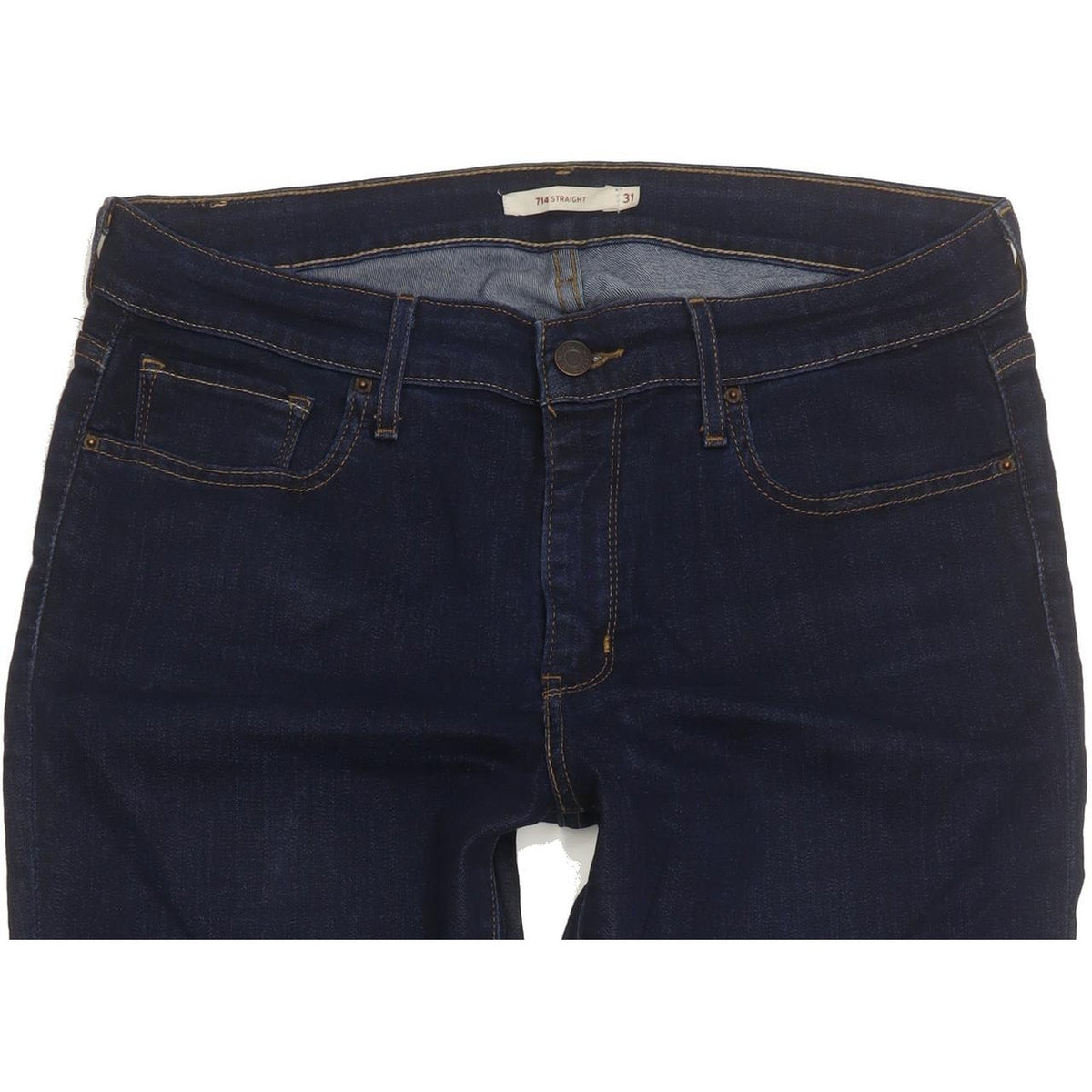 Levi's 714 Women Blue Skinny Slim Stretch Jeans W31 L29