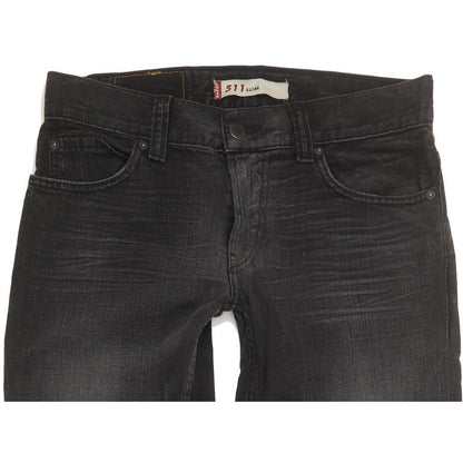 Levi's 511 Men Black Straight Slim Jeans W32 L31
