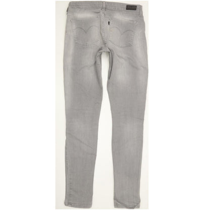 Levi's Demi Curve Women Grey Skinny Slim Stretch Jeans W29 L33