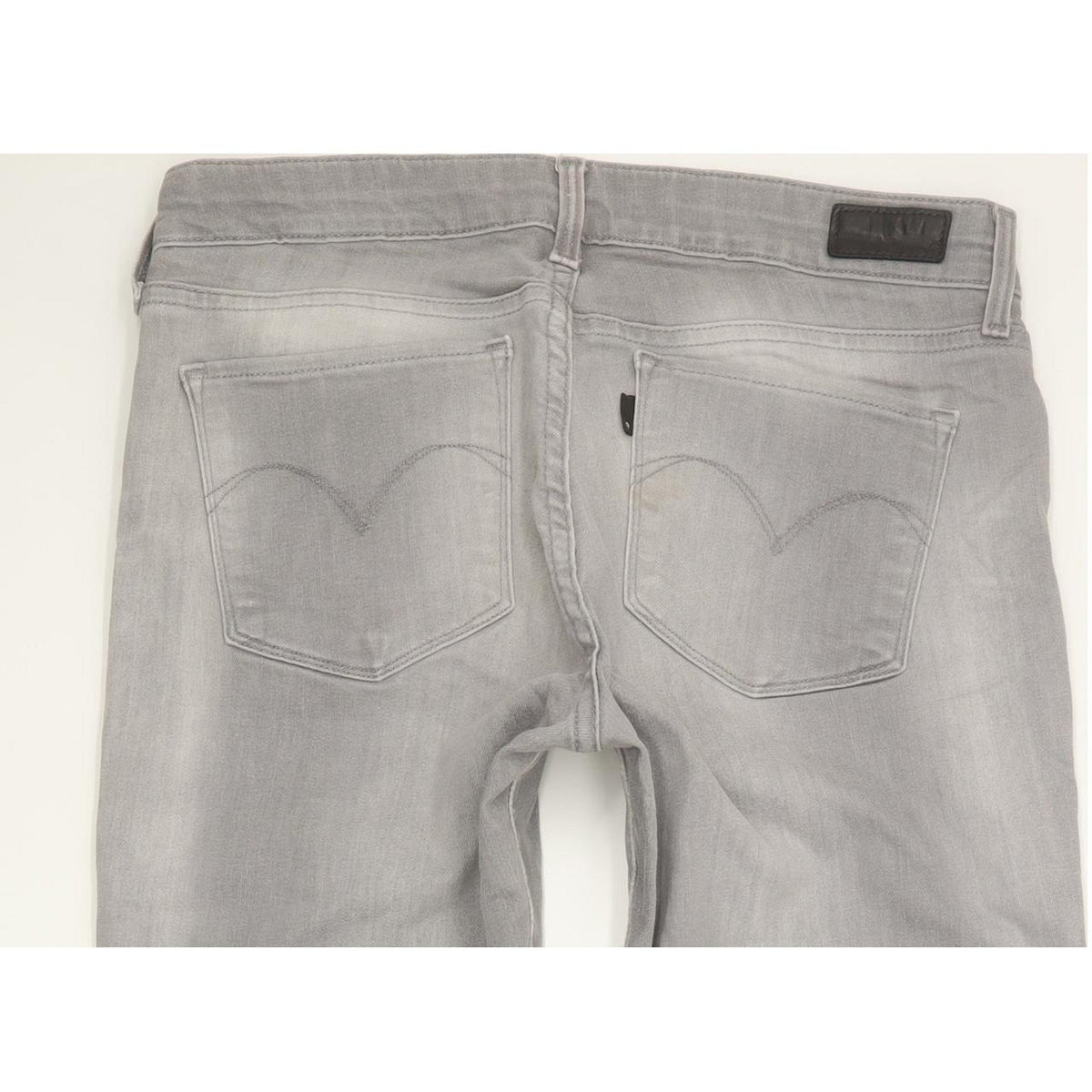 Levi's Demi Curve Women Grey Skinny Slim Stretch Jeans W29 L33