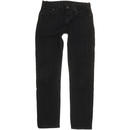 Levi's 511 Men Black Straight Slim Stretch Jeans W32 L31