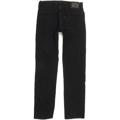 Levi's 511 Men Black Straight Slim Stretch Jeans W32 L31