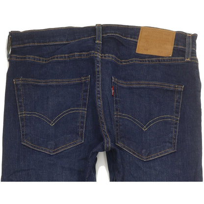 Levi's 512 Men Blue Tapered Slim Stretch Jeans W32 L31