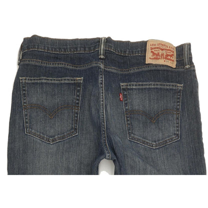 Levi's 514 Men Blue Straight Slim Jeans W34 L32
