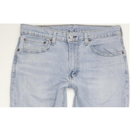 Levi's 512 Men Blue Tapered Slim Stretch Jeans W33 L31
