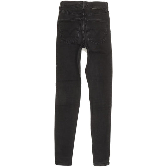 Levi's Mile Women Black Skinny Slim Stretch Jeans W25 L29