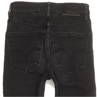 Levi's Mile Women Black Skinny Slim Stretch Jeans W25 L29