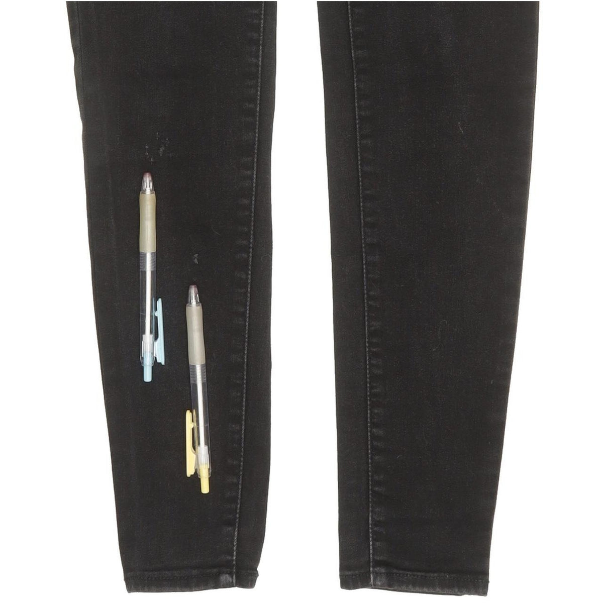 Levi's Mile Women Black Skinny Slim Stretch Jeans W25 L29