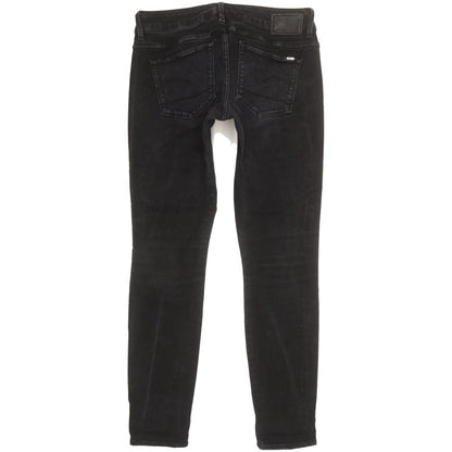 G-Star 3301 Low Women Black Skinny Slim Stretch Jeans W28 L27