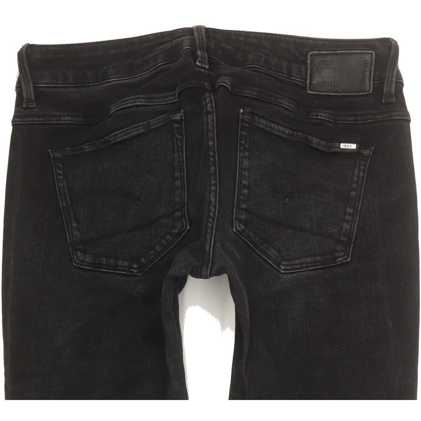G-Star 3301 Low Women Black Skinny Slim Stretch Jeans W28 L27
