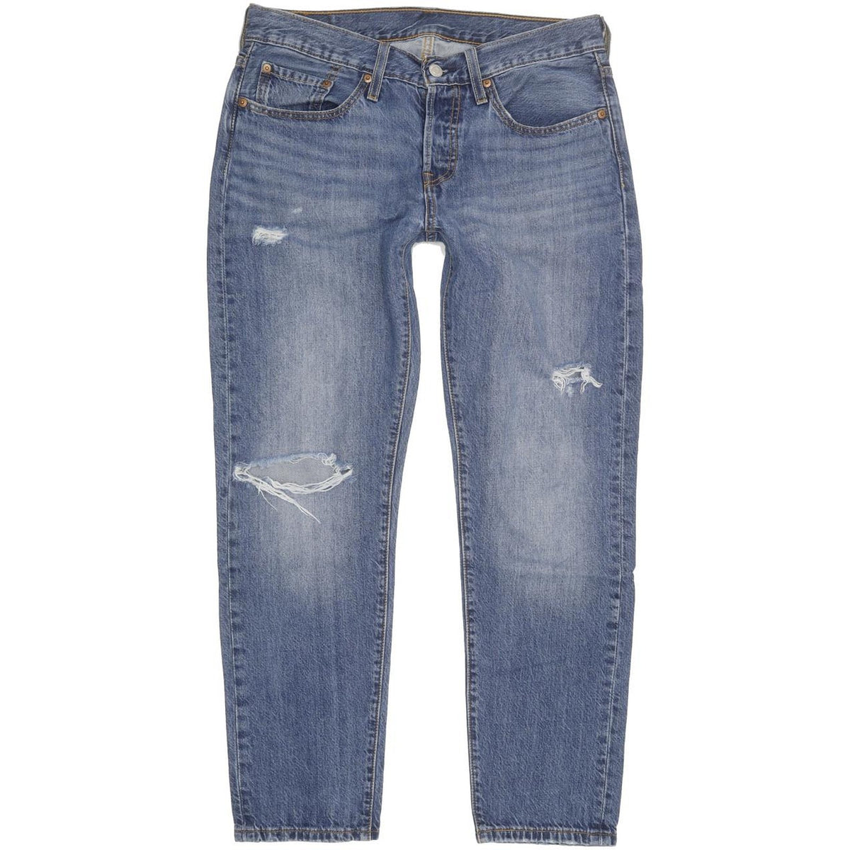 Levi's 501 Women Blue Straight Regular Jeans W28 L27