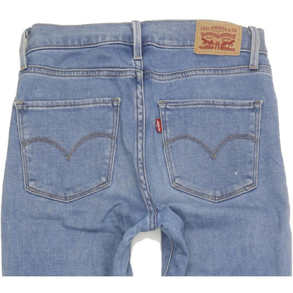 Levi's 720 Women Blue Skinny Slim Stretch Jeans W26 L28