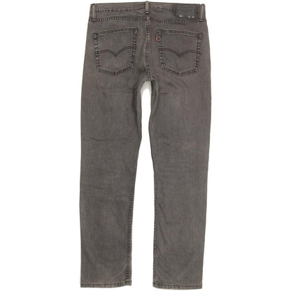 Levi's 511 Men Grey Straight Slim Stretch Jeans W36 L31