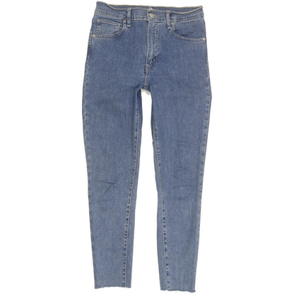 Levi's Mile Blue Skinny Slim Jeans High Waisted W30 L27