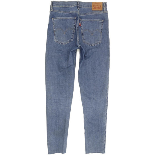 Levi's Mile Blue Skinny Slim Jeans High Waisted W30 L27
