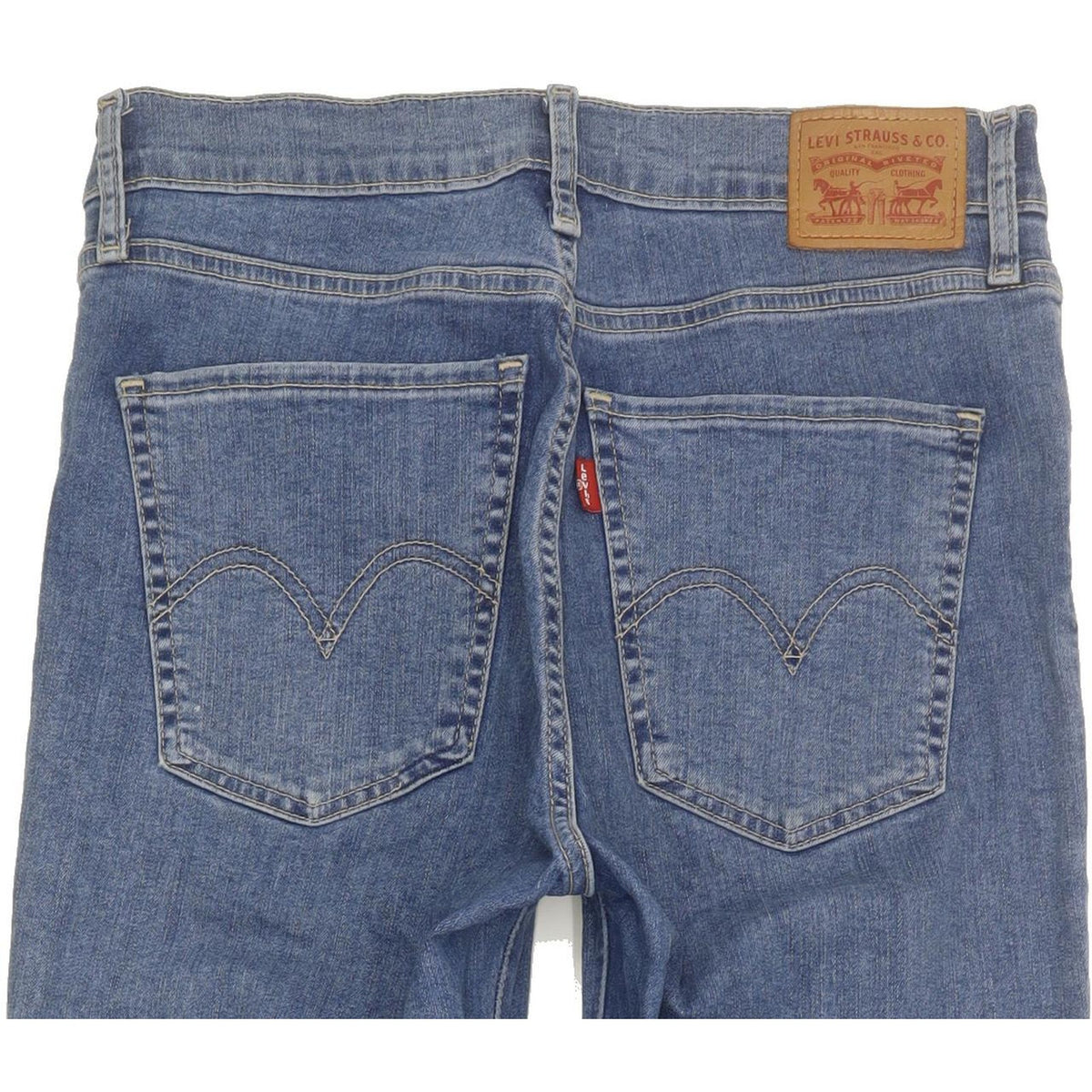 Levi's Mile Blue Skinny Slim Jeans High Waisted W30 L27