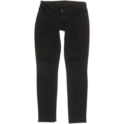 Levi's Demi Curve Women Black Skinny Slim Stretch Jeans W28 L30