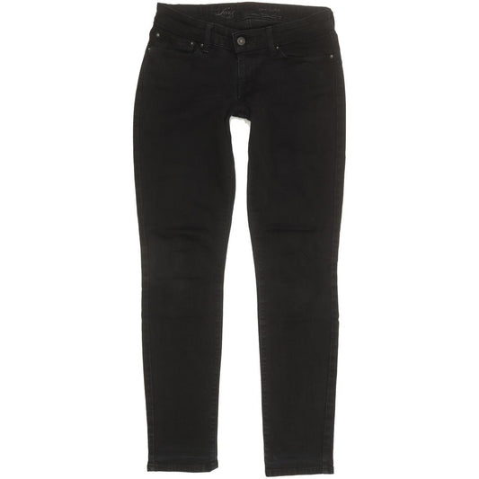 Levi's Demi Curve Women Black Skinny Slim Stretch Jeans W28 L30