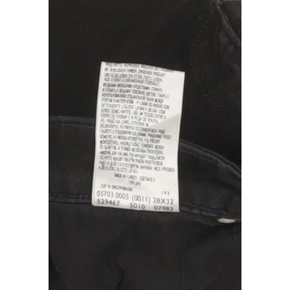 Levi's Demi Curve Women Black Skinny Slim Stretch Jeans W28 L30