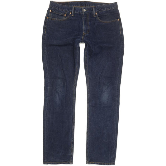 Levi's 511 Men Blue Straight Slim Jeans W34 L32