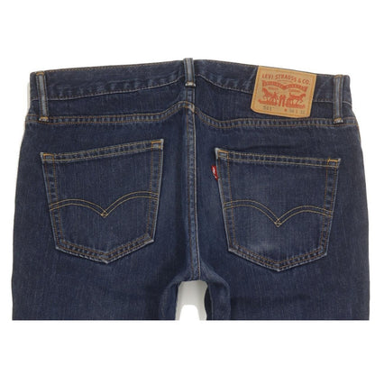 Levi's 511 Men Blue Straight Slim Jeans W34 L32