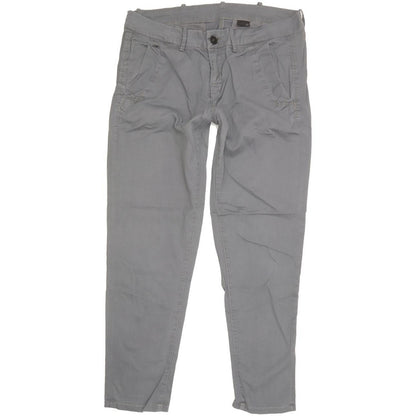 G-Star Bronson Women Grey Tapered Slim Chino Stretch Jeans W31 L27