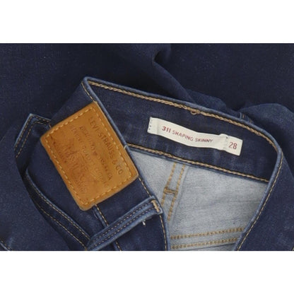 Levi's 311 Shaping Women Blue Skinny Slim Stretch Jeans W28 L25
