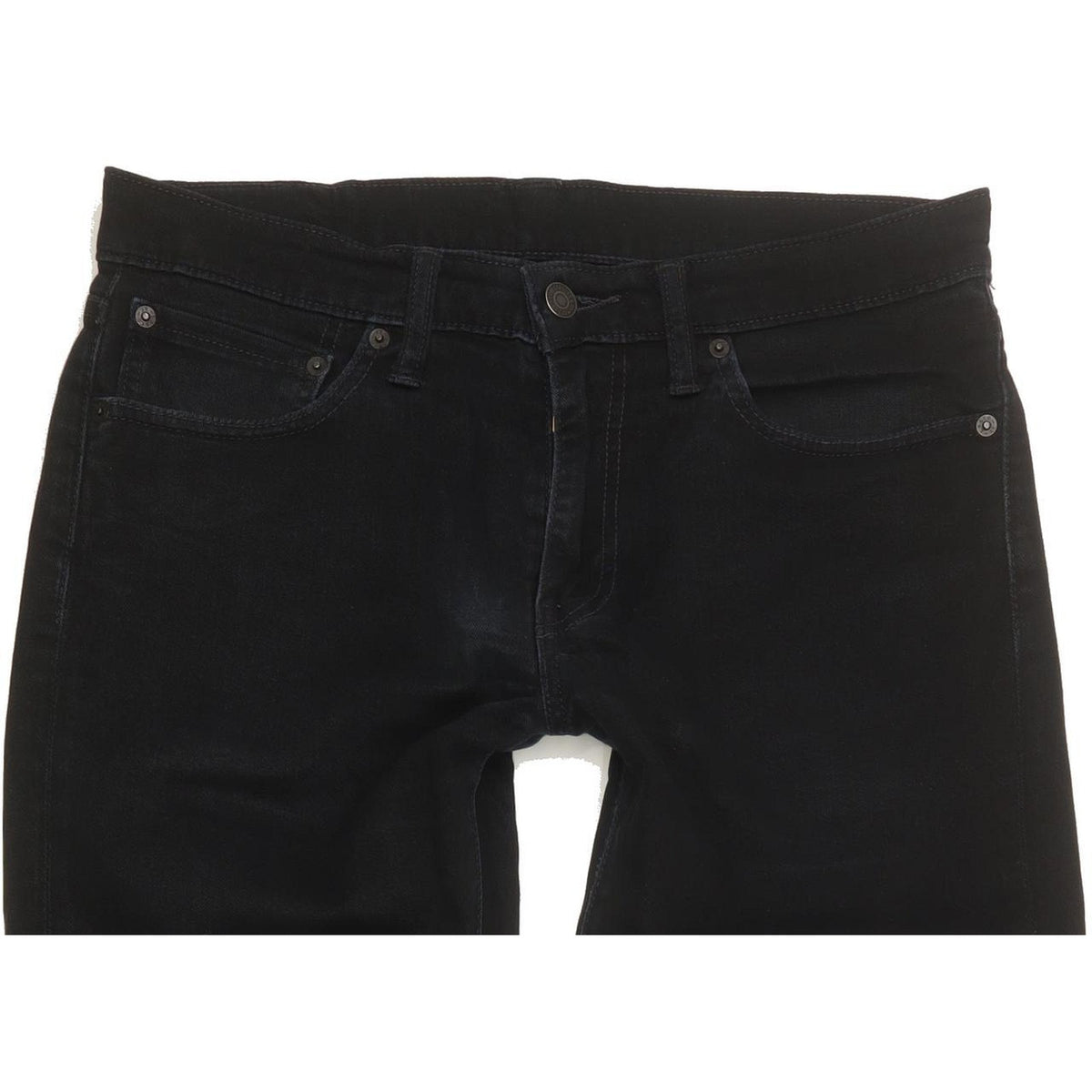 Levi's 511 Men Black Straight Slim Stretch Jeans W32 L33