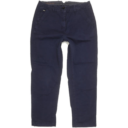 G-Star Page Baggy BF Ankle Navy Straight Relaxed Chino Stretch Trousers High Waisted W29 L32