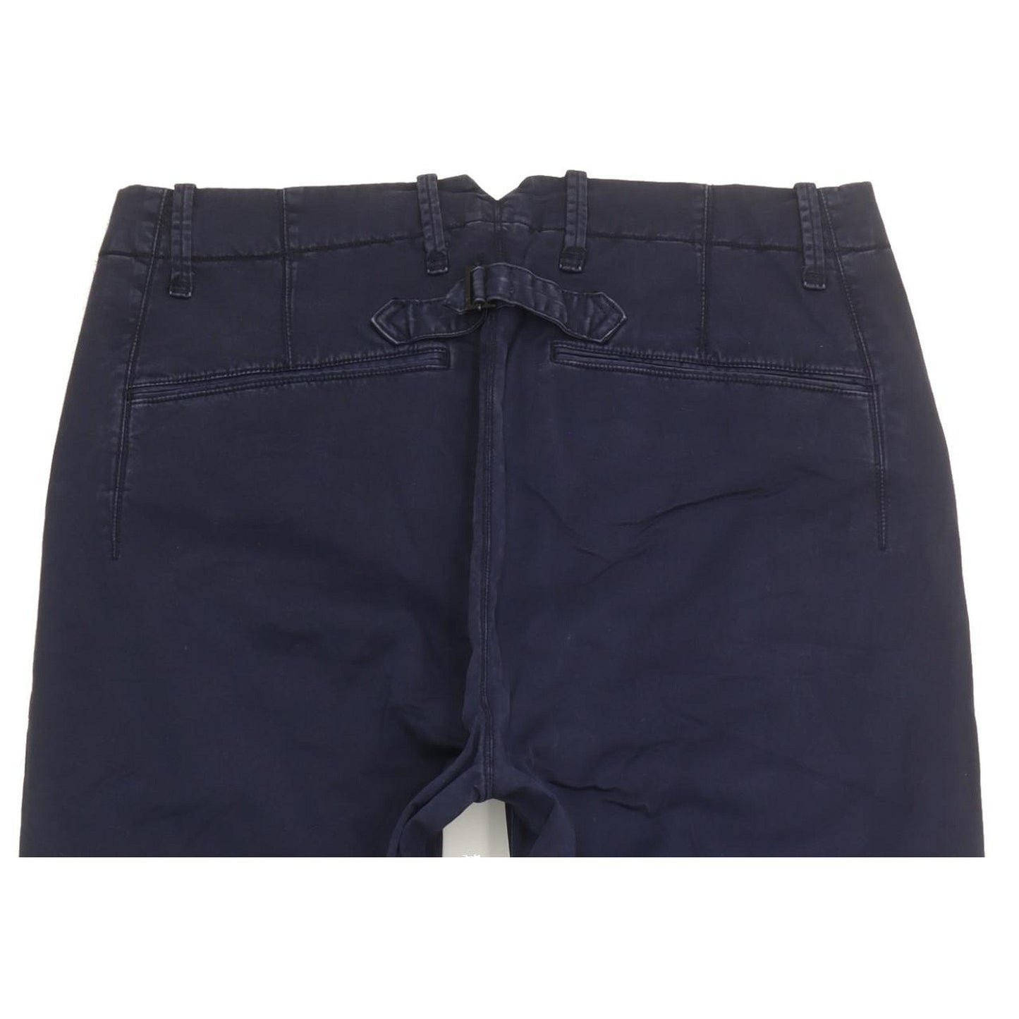 G-Star Page Baggy BF Ankle Navy Straight Relaxed Chino Stretch Trousers High Waisted W29 L32