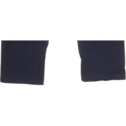 G-Star Page Baggy BF Ankle Navy Straight Relaxed Chino Stretch Trousers High Waisted W29 L32