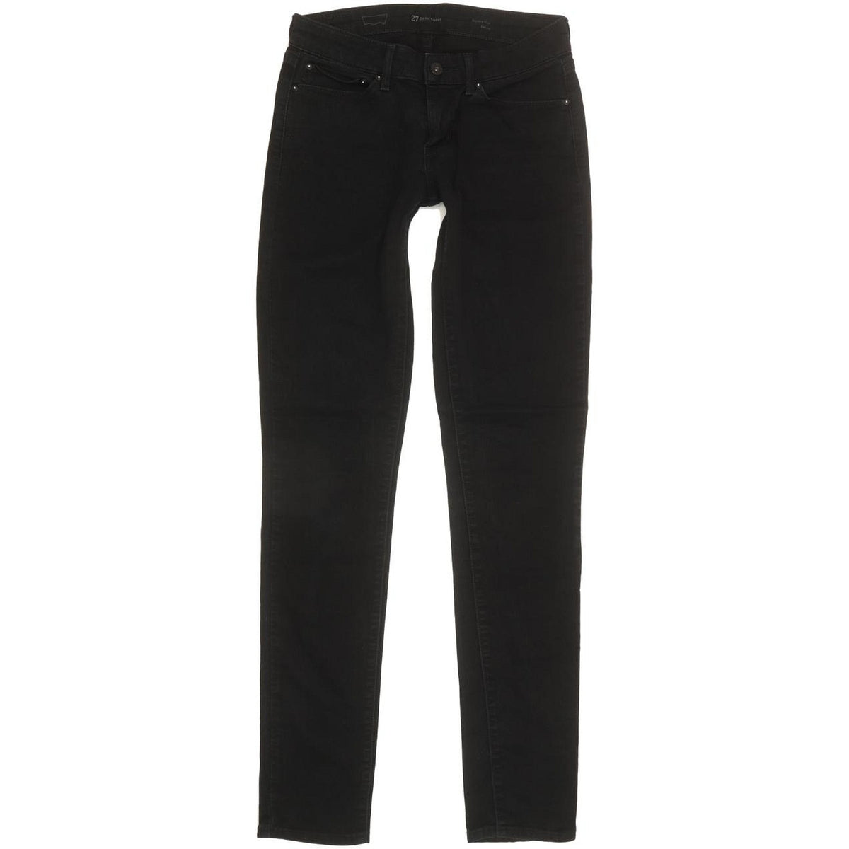 Levi's Demi Curve Women Black Skinny Slim Stretch Jeans W27 L32