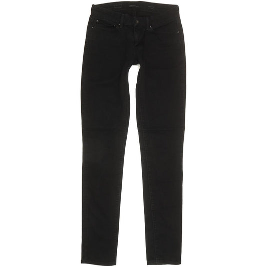 Levi's Demi Curve Women Black Skinny Slim Stretch Jeans W27 L32