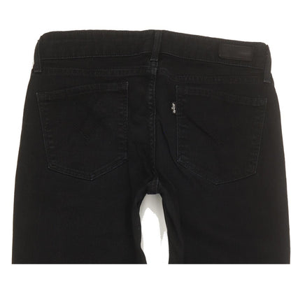 Levi's Demi Curve Women Black Skinny Slim Stretch Jeans W27 L32