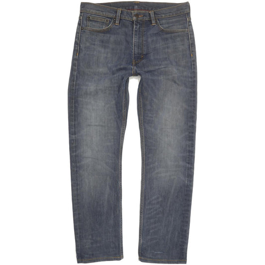 Levi's 513 Men Blue Straight Slim Jeans W33 L29