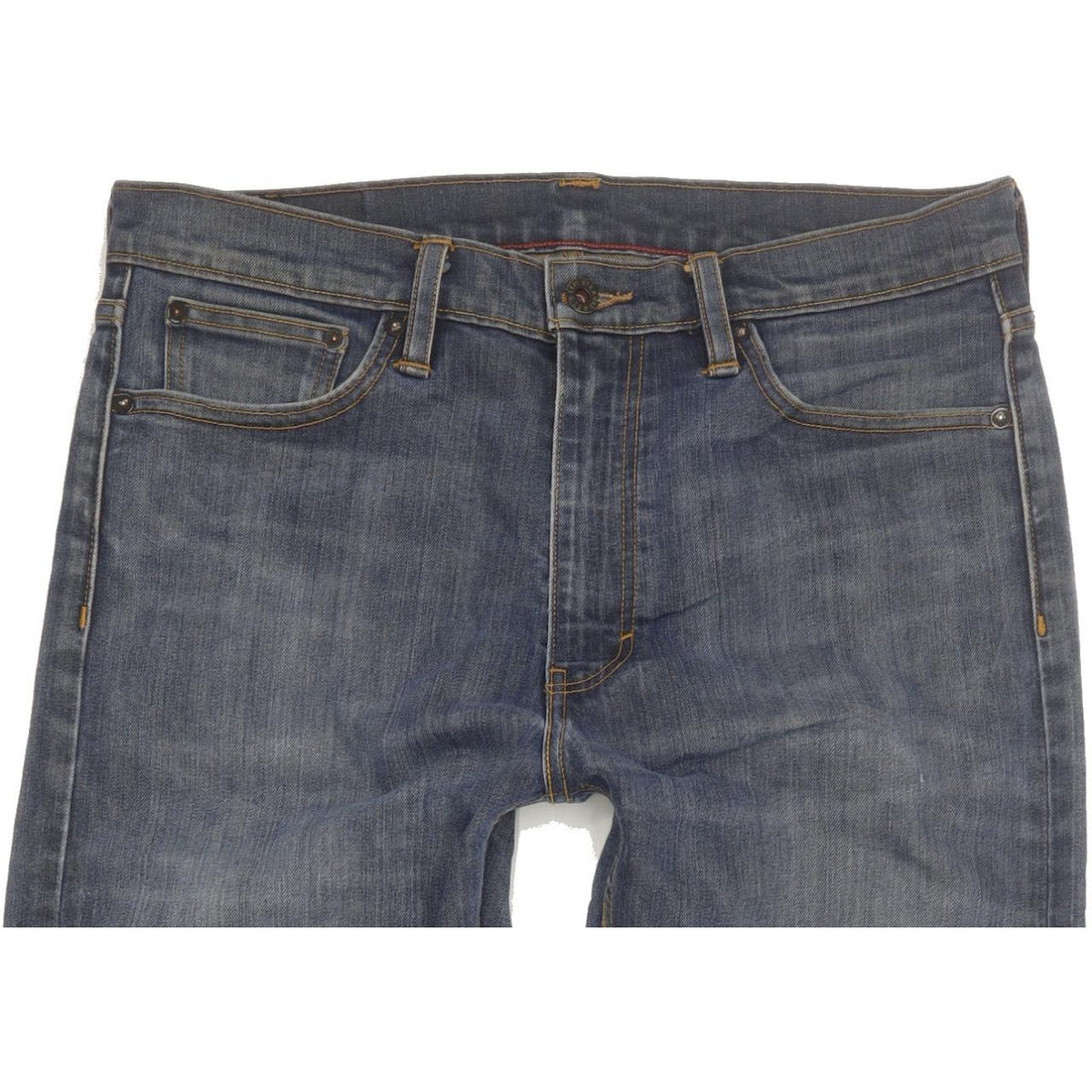 Levi's 513 Men Blue Straight Slim Jeans W33 L29