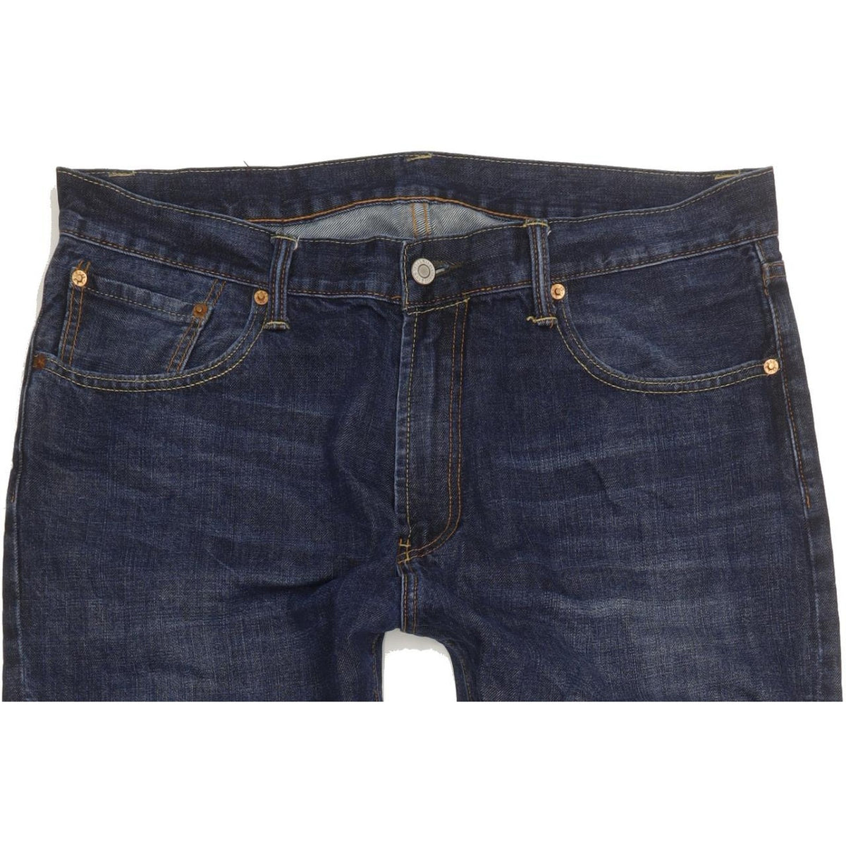 Levi's 504 Men Blue Straight Regular Jeans W36 L31