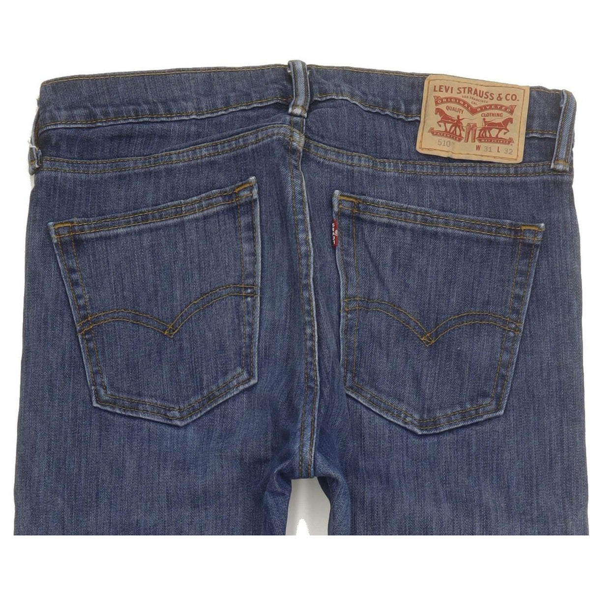 Levi's 510 Men Blue Skinny Slim Stretch Jeans W31 L31