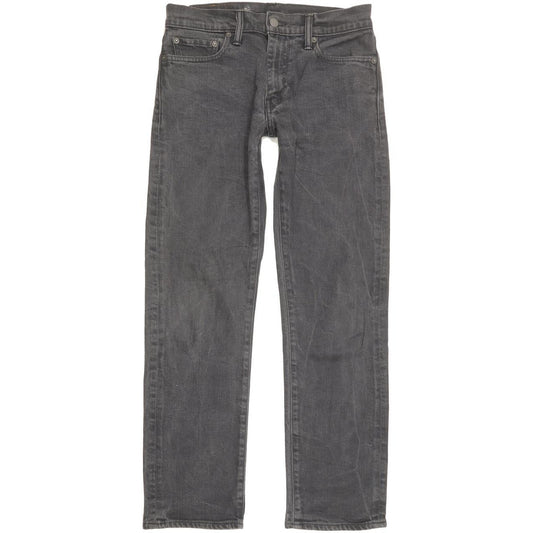 Levi's 504 Men Grey Straight Regular Stretch Jeans W31 L29