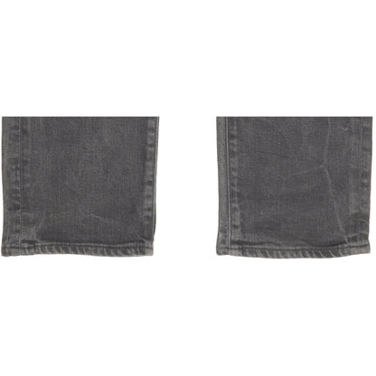 Levi's 504 Men Grey Straight Regular Stretch Jeans W31 L29