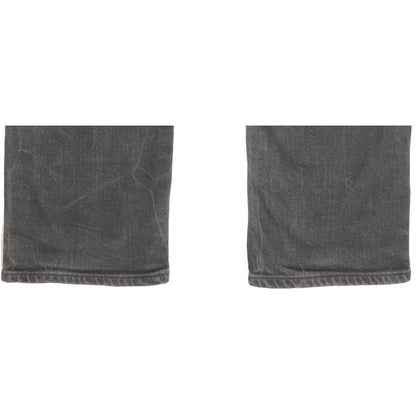 Levi's 504 Men Grey Straight Regular Stretch Jeans W31 L29