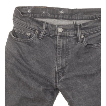 Levi's 504 Men Grey Straight Regular Stretch Jeans W31 L29